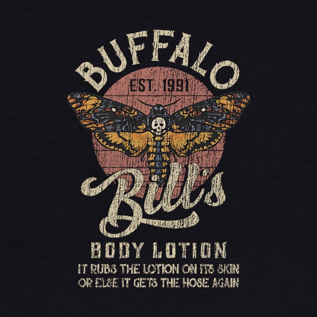 bufallo bills body lotion vintage distressed by Mr.Skull & Grunge